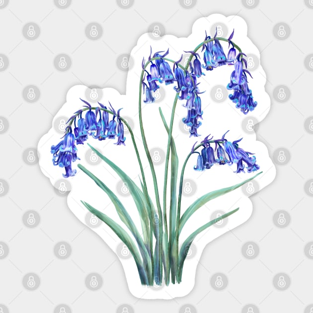 English Bluebell Sticker by Sitenkova